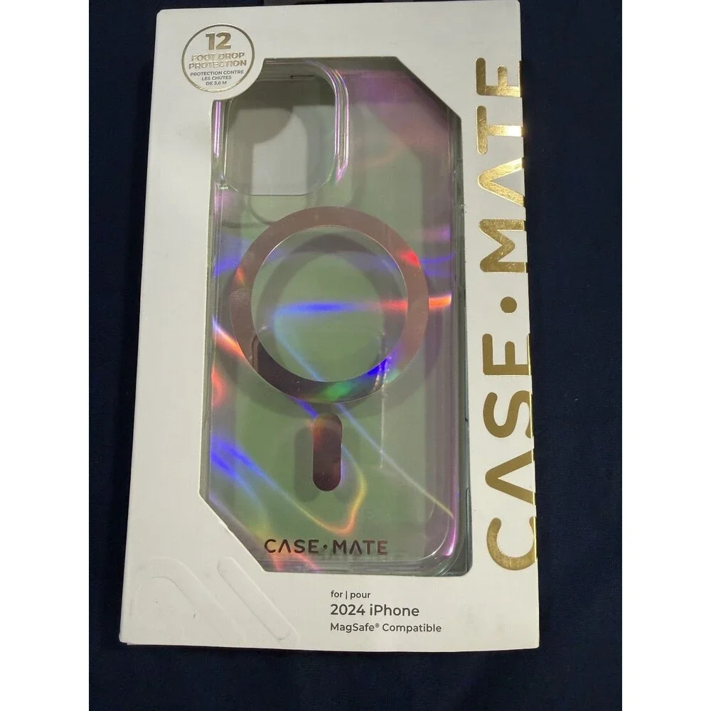 Case-mate 2024 iPhone 16 Pro Case Soap Bubble with MagSafe